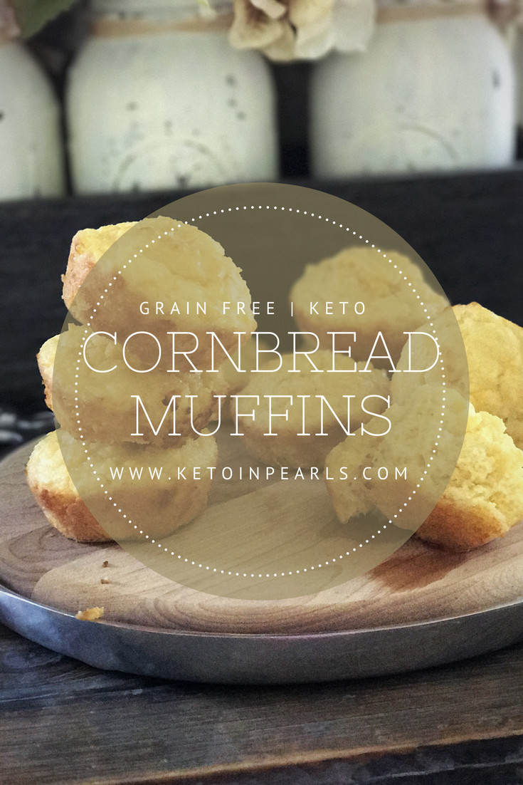 Keto Cornbread Low Carb Muffins
 Keto "Cornbread" Muffins