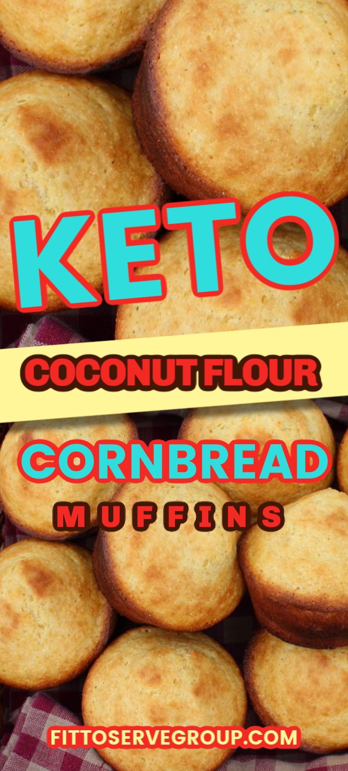 Keto Cornbread Muffins Almond Flour
 Coconut Flour Cornbread Muffins Keto in 2020