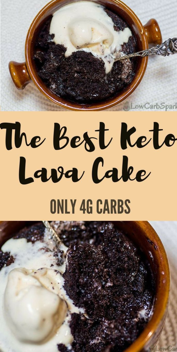 Keto Cornbread Mug Cake
 The Best Keto Lava Cake Low Carb Molten Mug Cake with