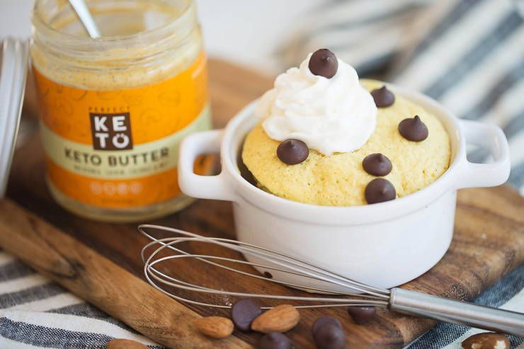 Keto Cornbread Mug Cake
 Single Serve Nut Butter Keto Mug Cake Recipe