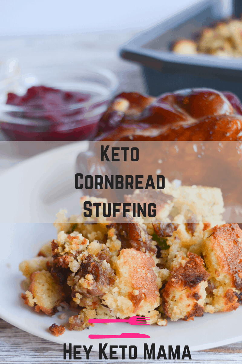 Keto Cornbread Stuffing Thanksgiving
 Low Carb Cornbread Stuffing Recipe in 2020