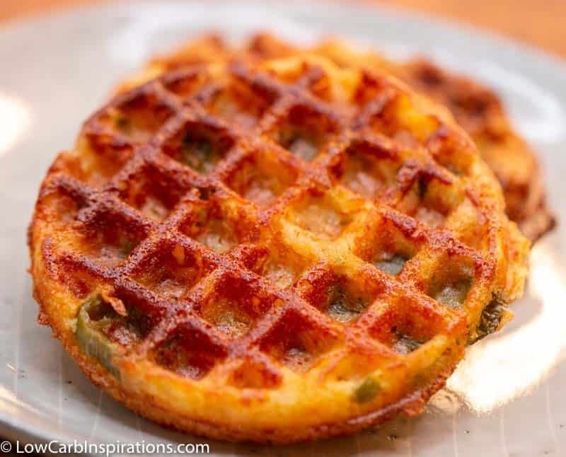 Keto Cornbread Waffles
 Keto Cornbread Chaffle Recipe