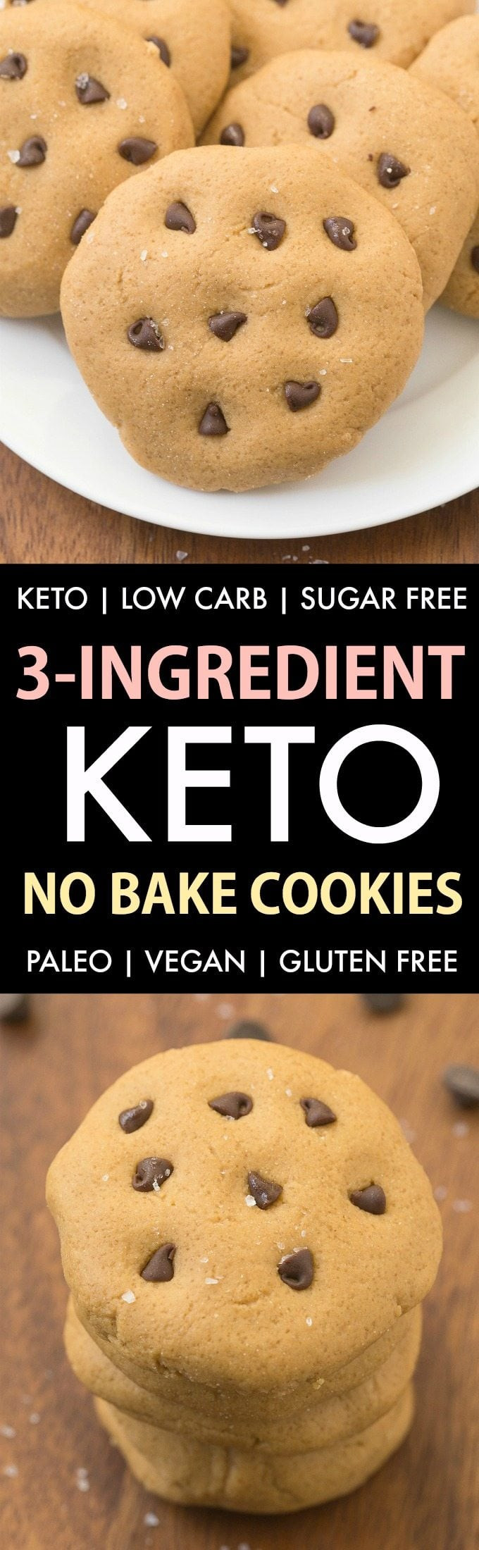 Keto Dessert Easy 3 Ingredients No Bake
 Healthy 3 Ingre nt No Bake Paleo Protein Cookies