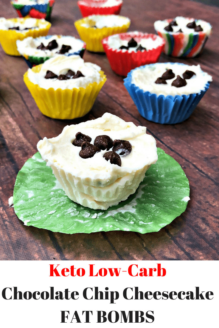 Keto Dessert Easy Fat Bombs
 Easy Keto Low Carb Chocolate Chip Cheesecake Fat Bombs [VIDEO]