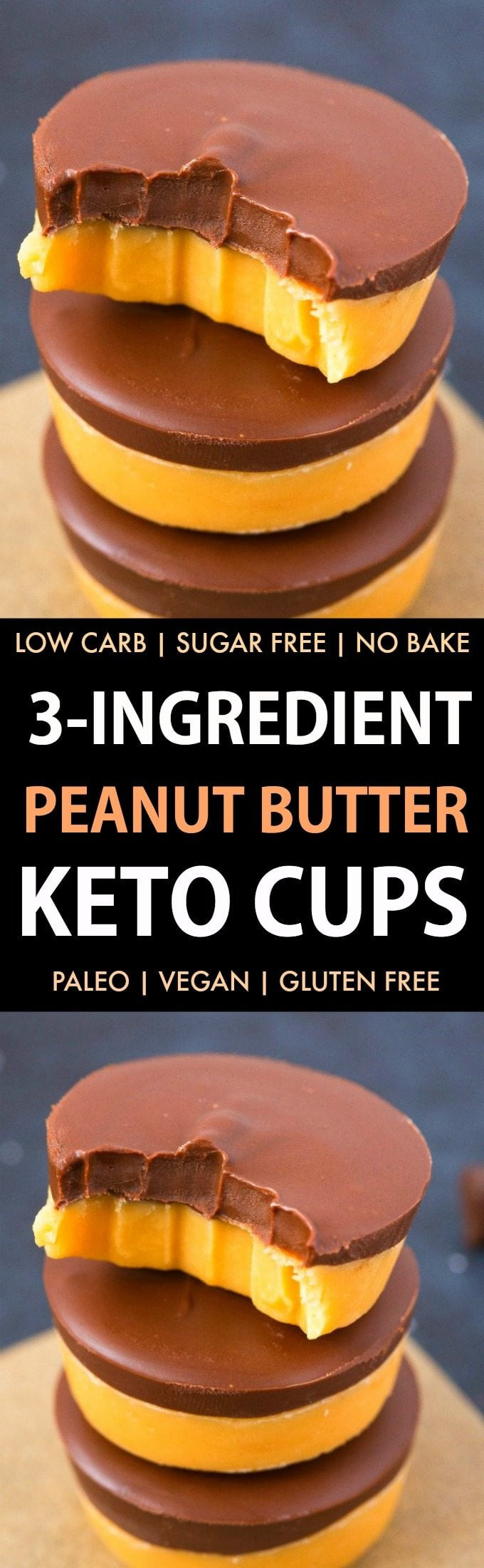 Keto Dessert Recipes 3 Ingredients
 Healthy 3 Ingre nt Keto Peanut Butter Fudge Low Carb