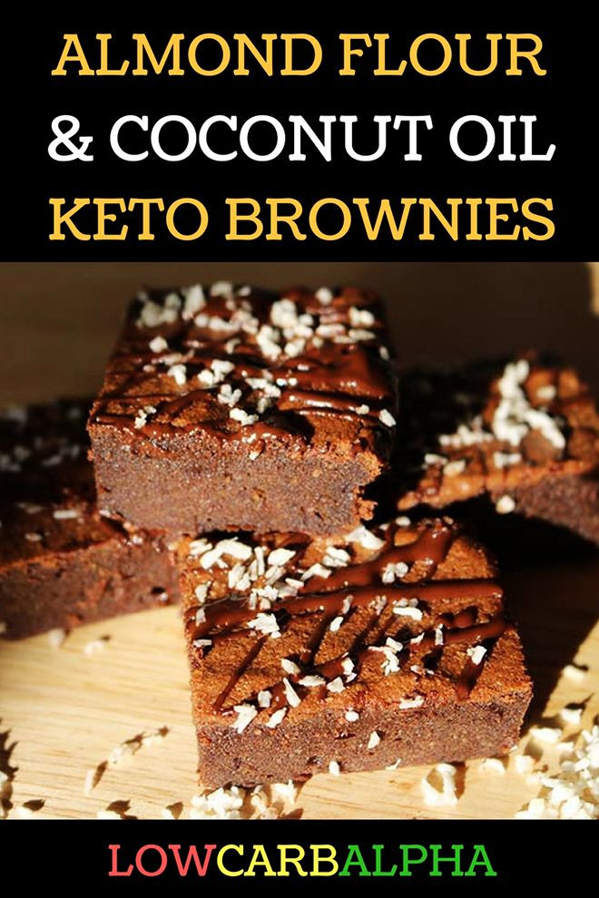 Keto Dessert Recipes Coconut Flour
 Almond Flour Coconut Oil Keto Brownies