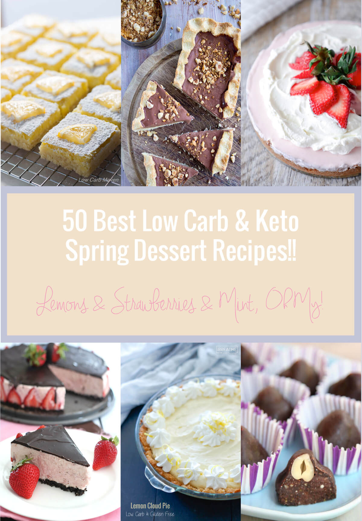 Keto Dessert Recipes Low Carb
 50 Best Keto Spring Dessert Recipes