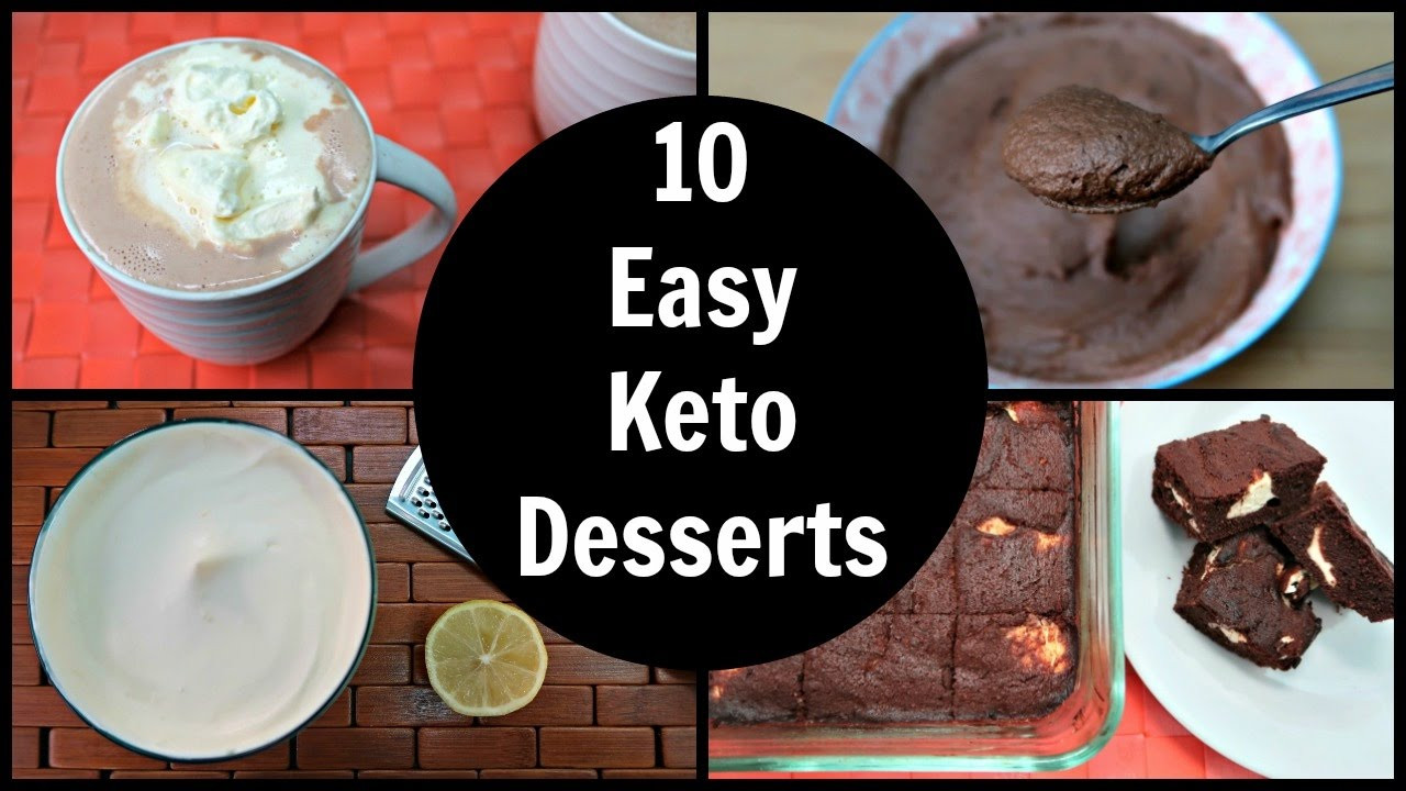 Keto Dessert Recipes Low Carb
 10 Easy Keto Desserts