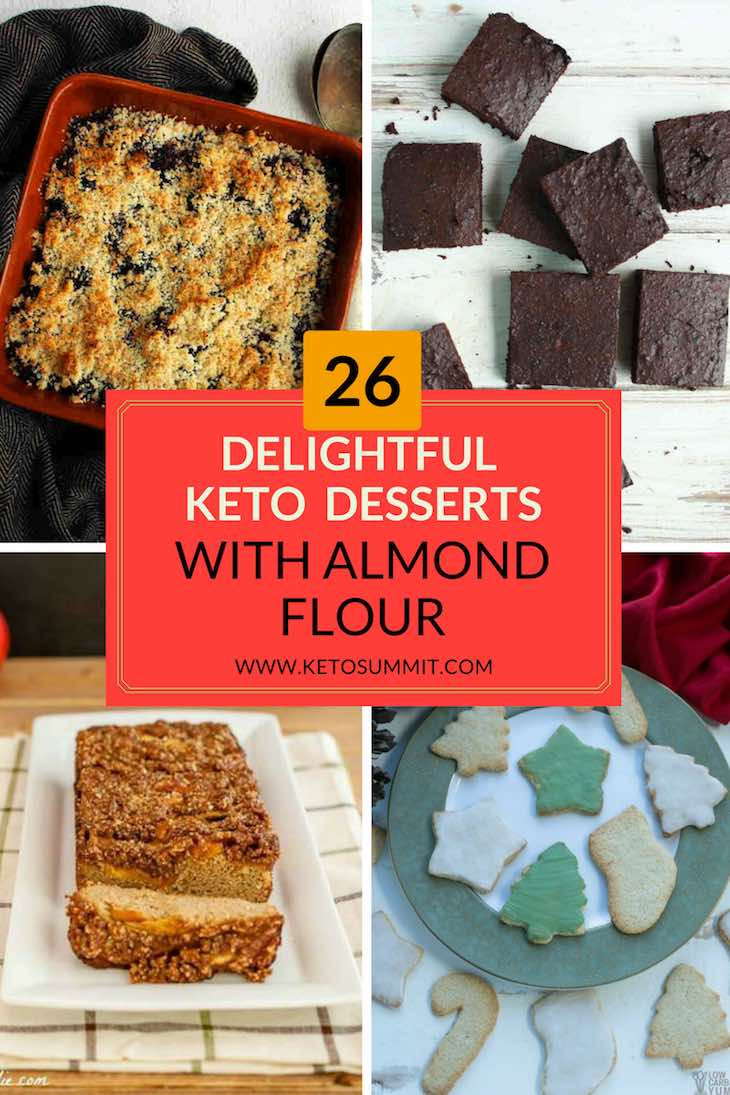 Keto Desserts With Almond Flour
 26 Delightful Almond Flour Keto Desserts