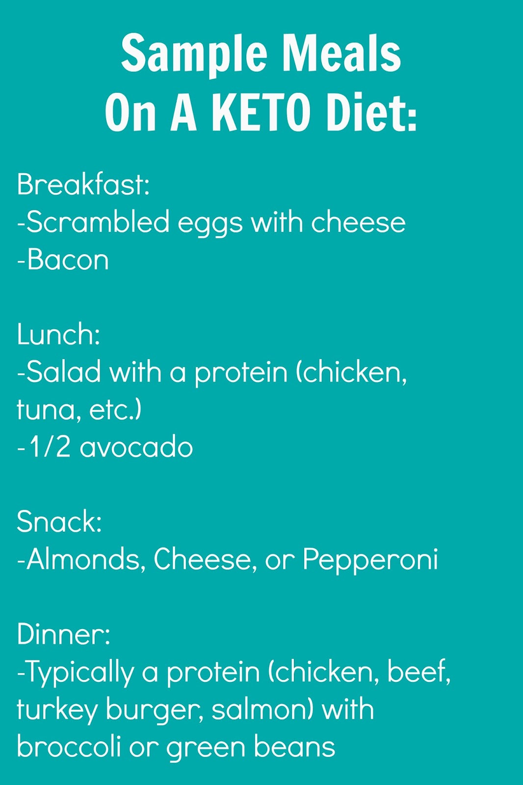 Keto Diet Food List For Beginners
 KEEP CALM AND CARRY ON KETO Diet For Beginners
