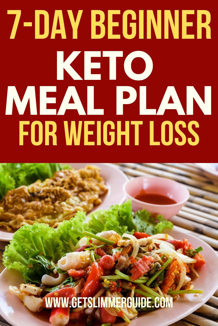 Keto Diet For Beginners Losing Weight Dinner
 7 Day Beginner Keto Meal Plan for Weight Loss to Get You