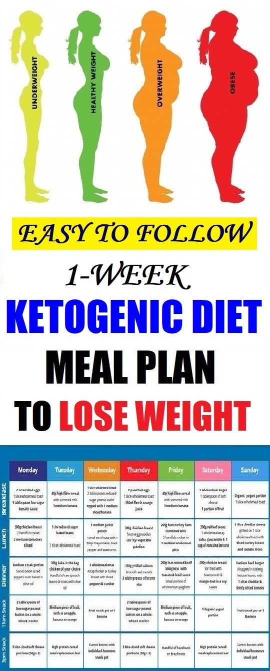 Keto Diet For Beginners Losing Weight Week 1
 Easy To Follow e Week Ketogenic Diet Meal Plan To Lose