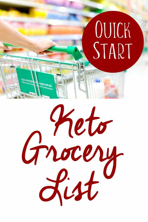 Keto Diet For Beginners Meal Plan Easy With Grocery List
 Keto Shopping List Printable Beginner Keto Grocery List