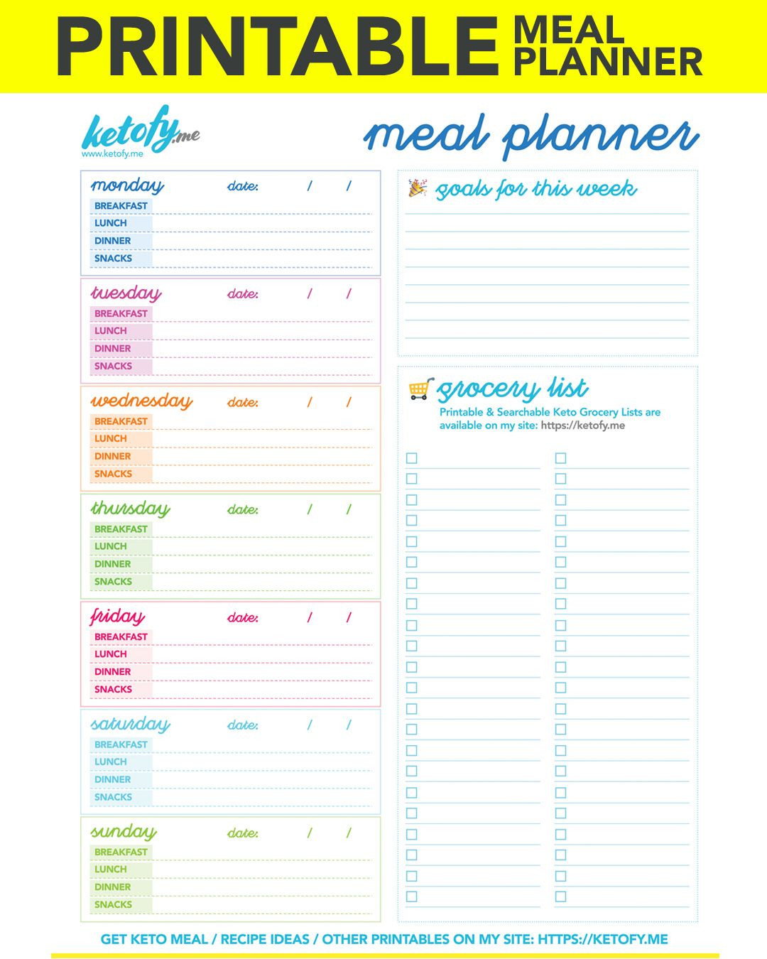 Keto Diet For Beginners Meal Plan With Grocery List Free
 Keto Diet Menu 7 Day Keto Meal Plan For Beginners