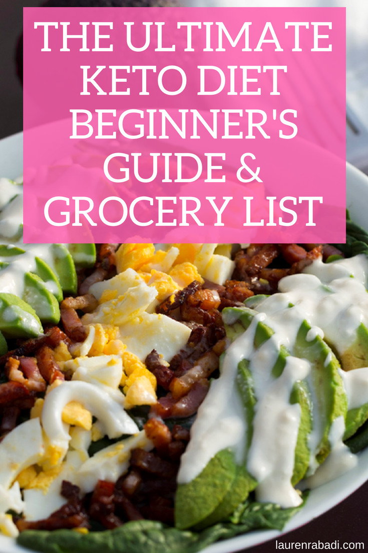 Keto Diet For Beginners Meal Plan With Grocery List Free
 The Ultimate Keto Diet Beginner s Guide & Grocery List