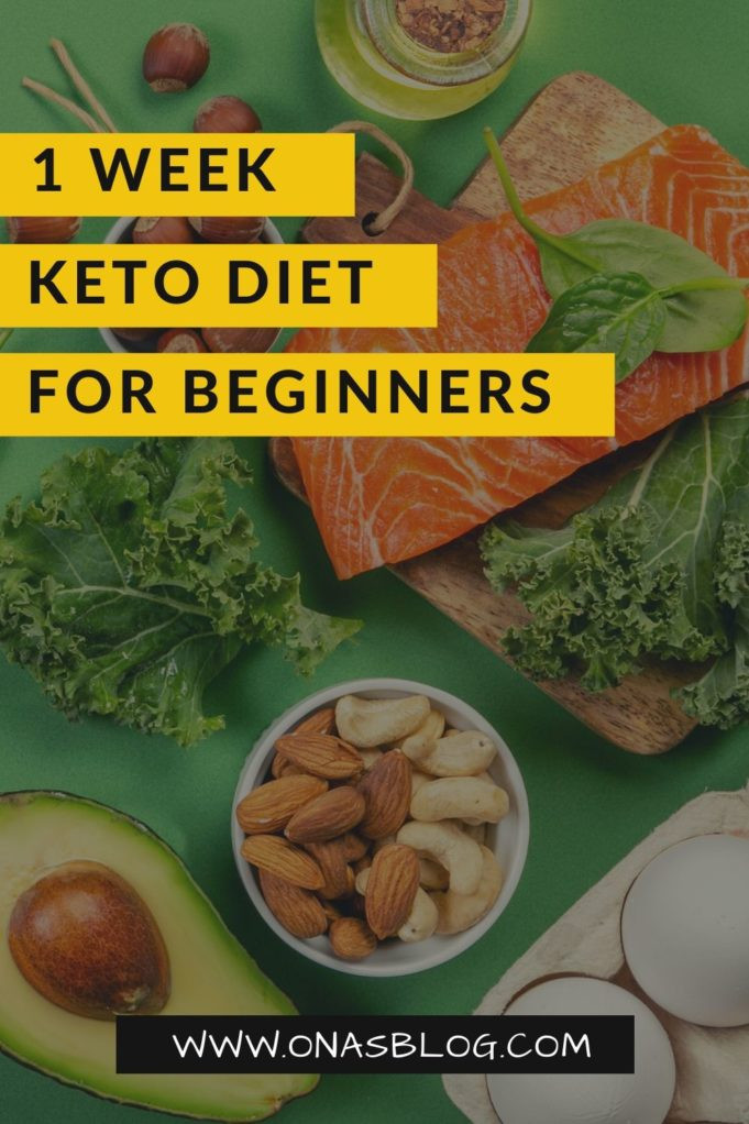 Keto Diet For Beginners Week 1 Meal Plan
 1 Week Keto Diet Plan for Beginners a s Blog