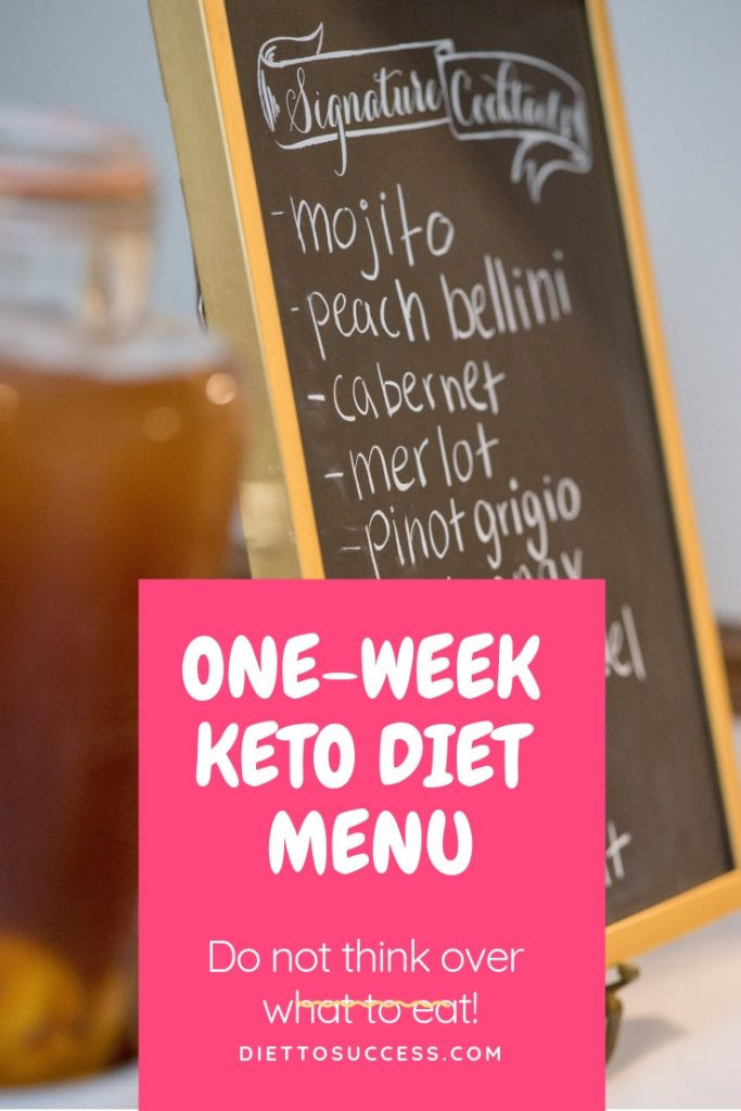 Keto Diet For Beginners Week 1 Snacks
 e Week Keto Diet Menu for Beginners – DietToSuccess