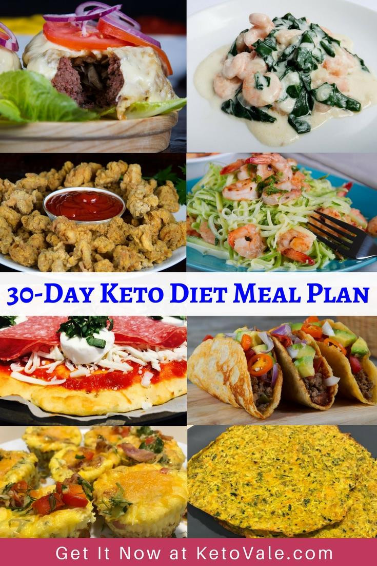 Keto Diet Meal Plan 30 Days
 30 Day Keto Diet Meal Plan Shopping List & Free PDF Menu