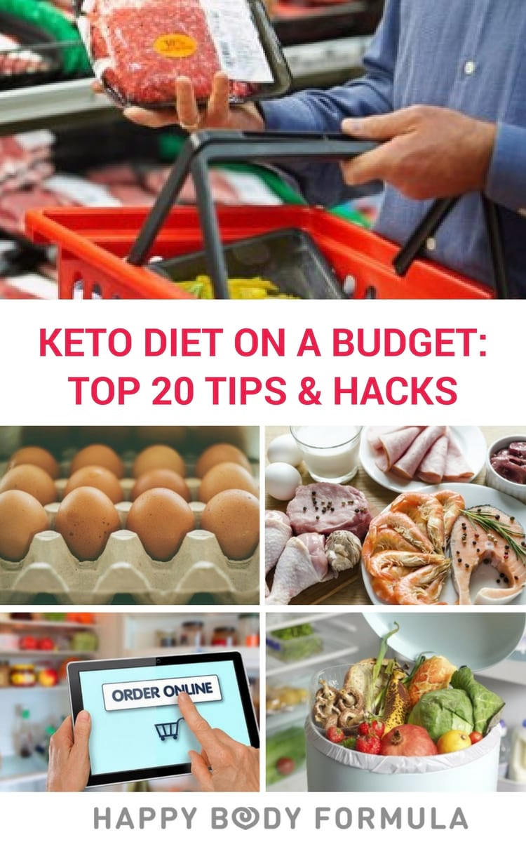 Keto Diet Meal Plan On A Budget
 Keto Diet A Bud Top 20 Tips & Hacks Happy Body