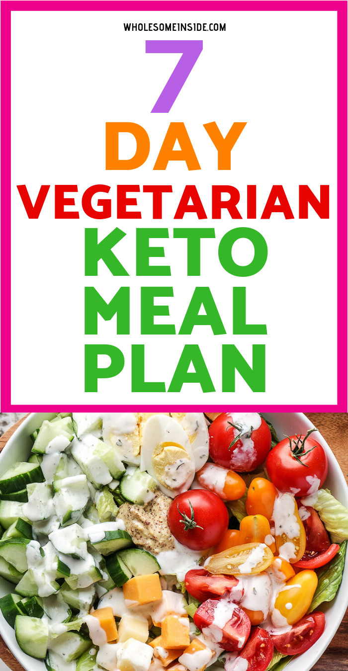 Keto Diet Meal Plan Vegetarian
 7 Day Ve arian Keto Meal Plan