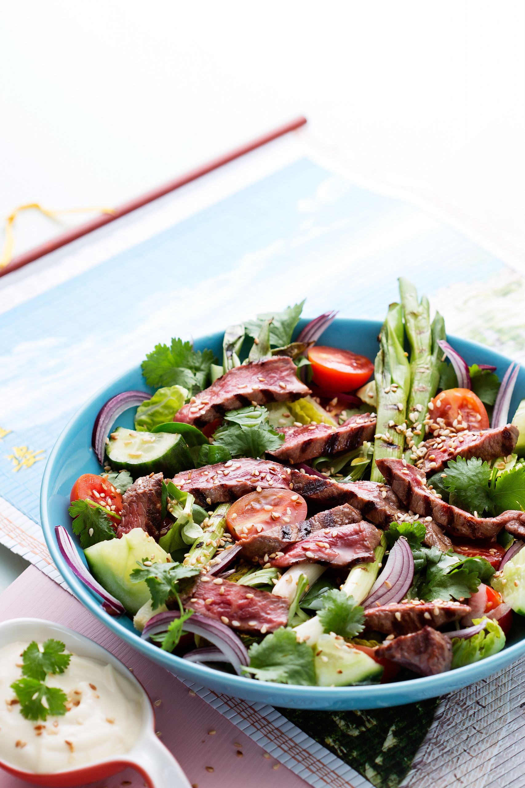 Keto Diet Recipes Beef
 Keto Asian beef salad Diet Doctor