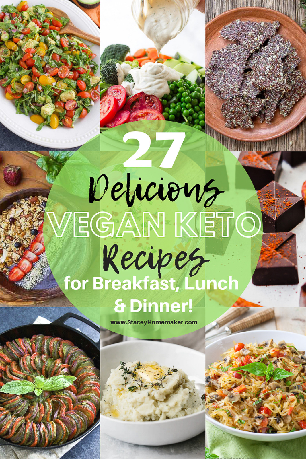 Keto Diet Recipes Breakfast Dinners
 27 Delicious Vegan Keto Recipes For Breakfast Lunch & Dinner
