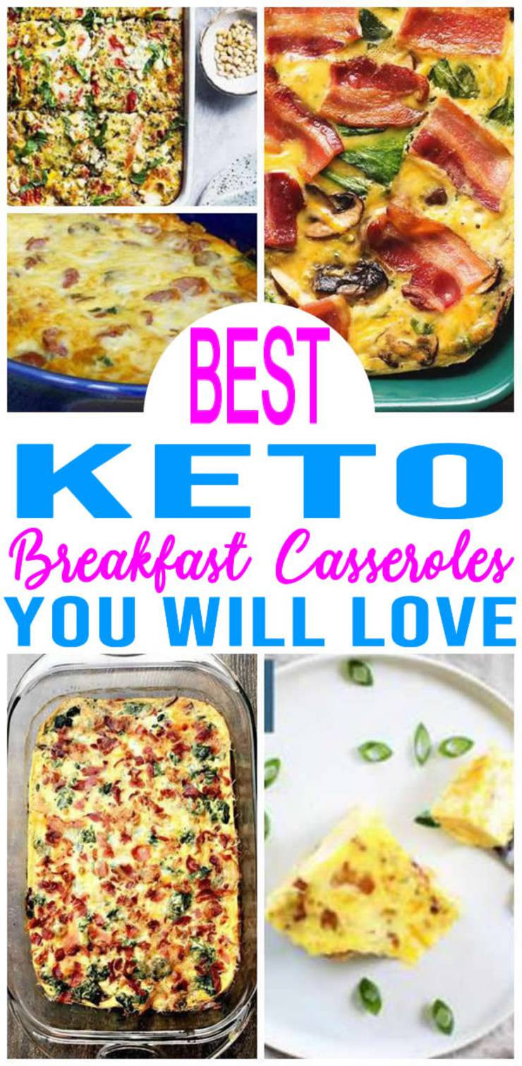 Keto Diet Recipes Breakfast Mornings
 EASY Keto Breakfast Casserole Low Carb Breakfast Ideas