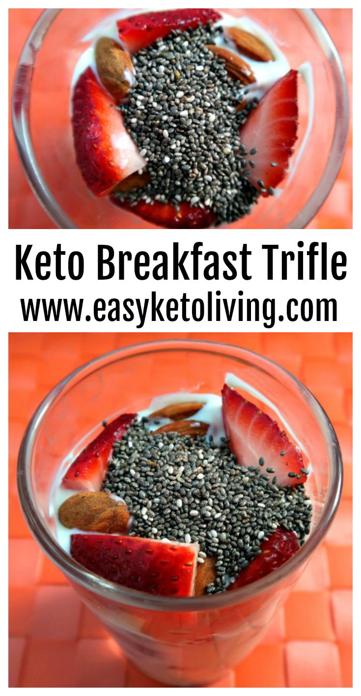 Keto Diet Recipes Easy Breakfast
 Keto Breakfast Yogurt Trifle Recipe Quick and Easy Low