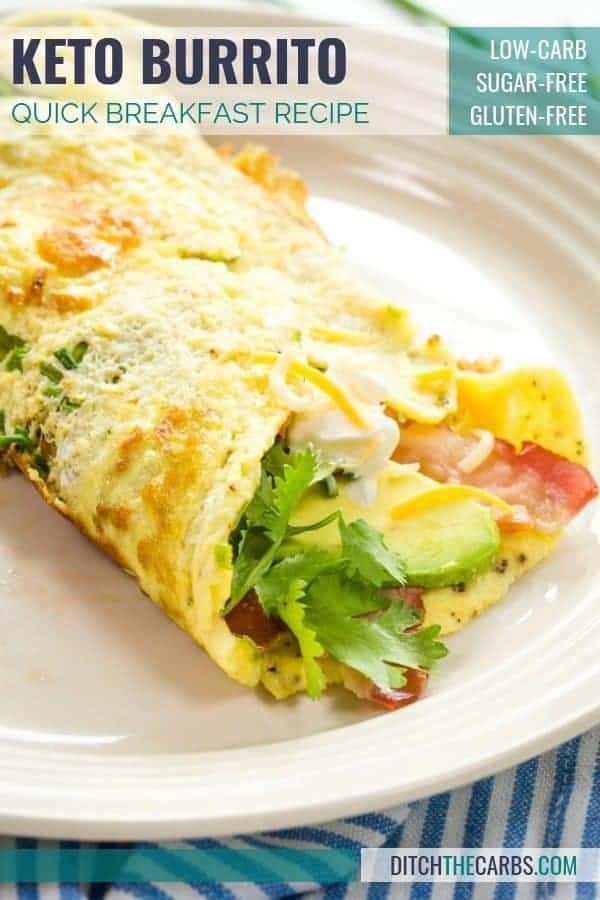 Keto Diet Recipes Easy Breakfast
 The FAMOUS 2 Minute Keto Breakfast Burrito VIDEO — quick