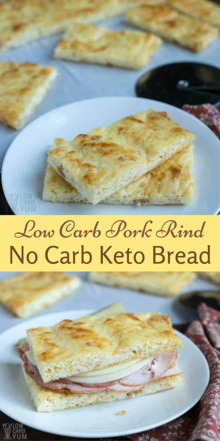 Keto Diet Recipes Low Carb no carb keto bread pin