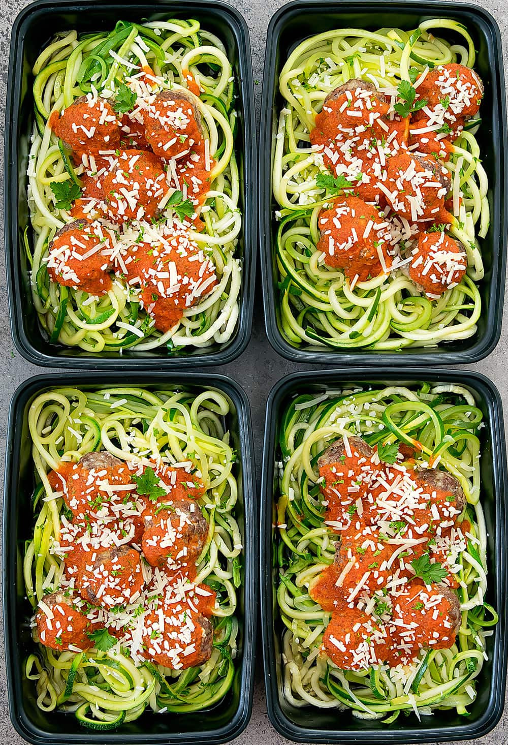 Keto Diet Recipes Meal Prep
 Zucchini Noodles with Meatballs Meal Prep Keto Low Carb