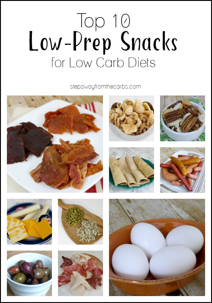 Keto Diet Snacks Low Carb
 Top 10 Low Prep Snacks for Low Carb Diets Step Away From