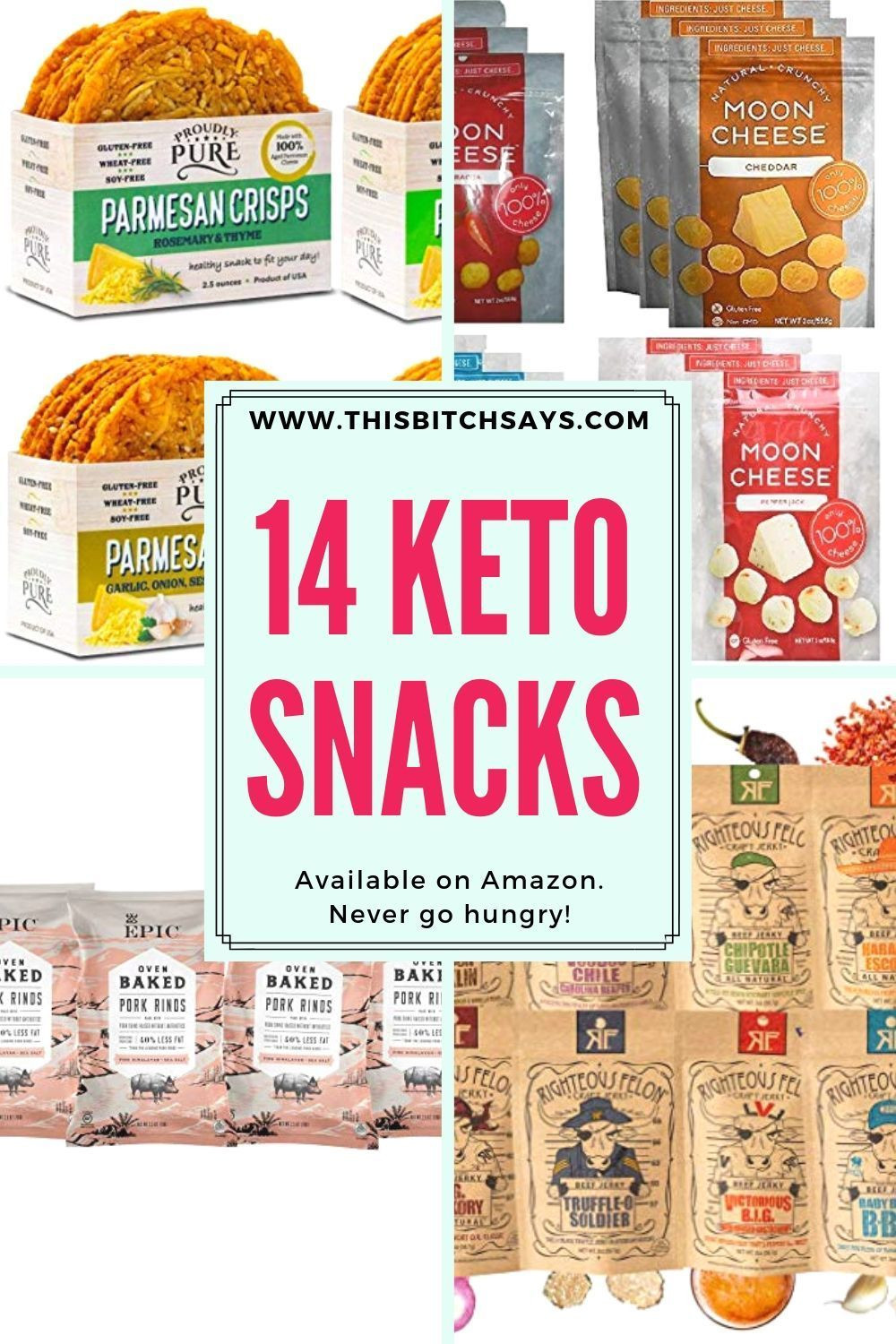 Keto Diet Snacks To Buy
 14 Easy Keto Snacks [you can on Amazon