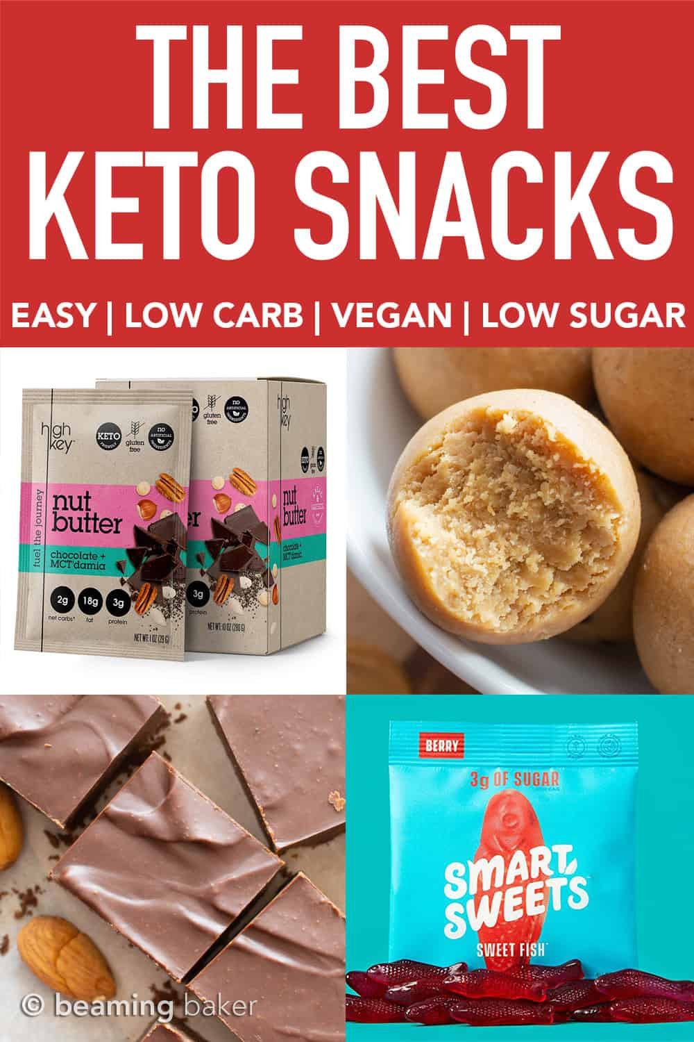 Keto Diet Snacks To Buy
 15 Best Keto Snacks Sweets Edition Beaming Baker