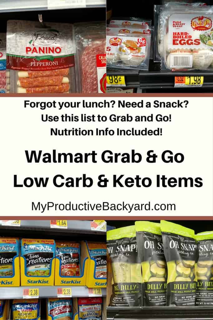 Keto Diet Snacks Walmart
 Walmart Grab and Go Low Carb Keto Items My Productive