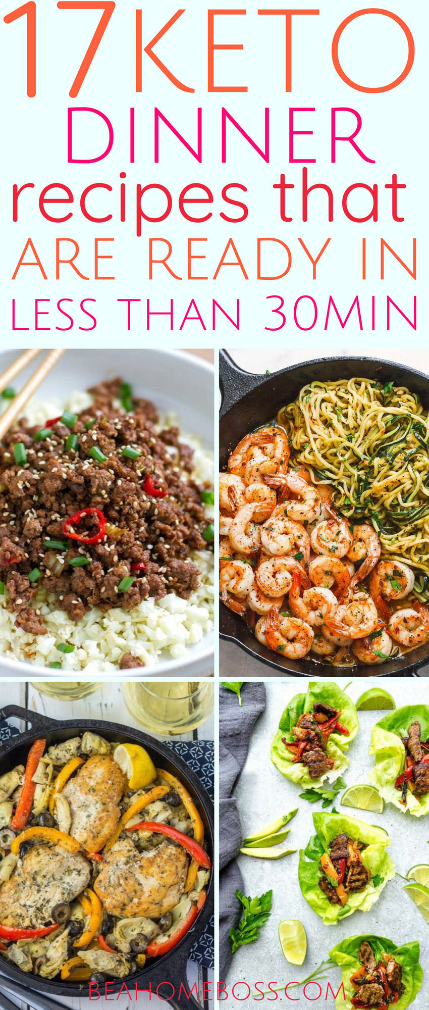 Keto Dinner Party Menu Ideas
 50 Keto Dinner Ideas Made in 30 Minutes or Less Updated