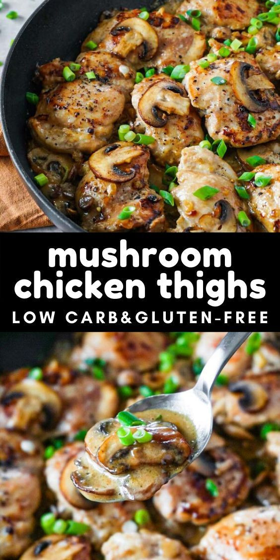 Keto Dinner Recipes Chicken Thighs
 This delicious keto chicken thighs recipe with mushroom