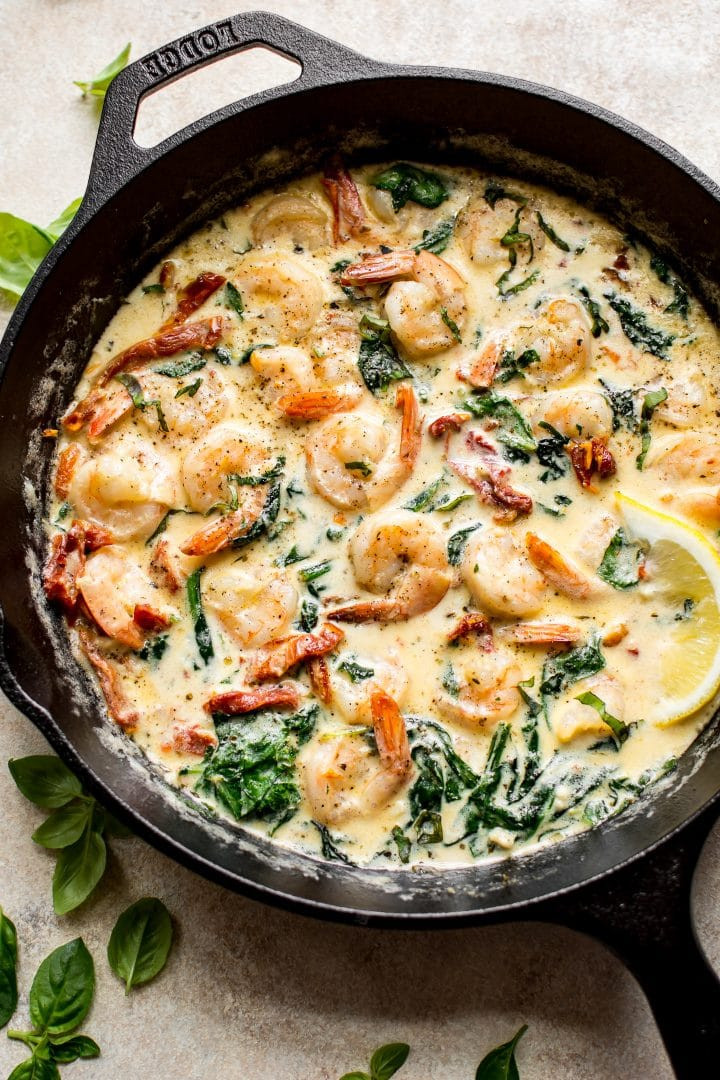 Keto Dinner Recipes Easy Shrimp
 Easy Creamy Tuscan Shrimp Recipe • Salt & Lavender