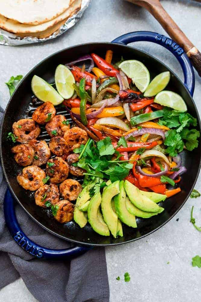 Keto Dinner Recipes Easy Shrimp
 Mexican Shrimp Fajitas Recipe