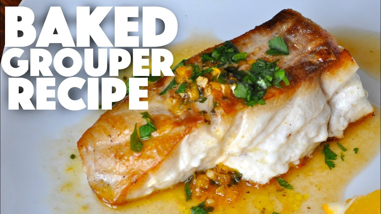 Keto Dinner Recipes Fish
 Baked Grouper Recipe baked fish recipes keto recipes