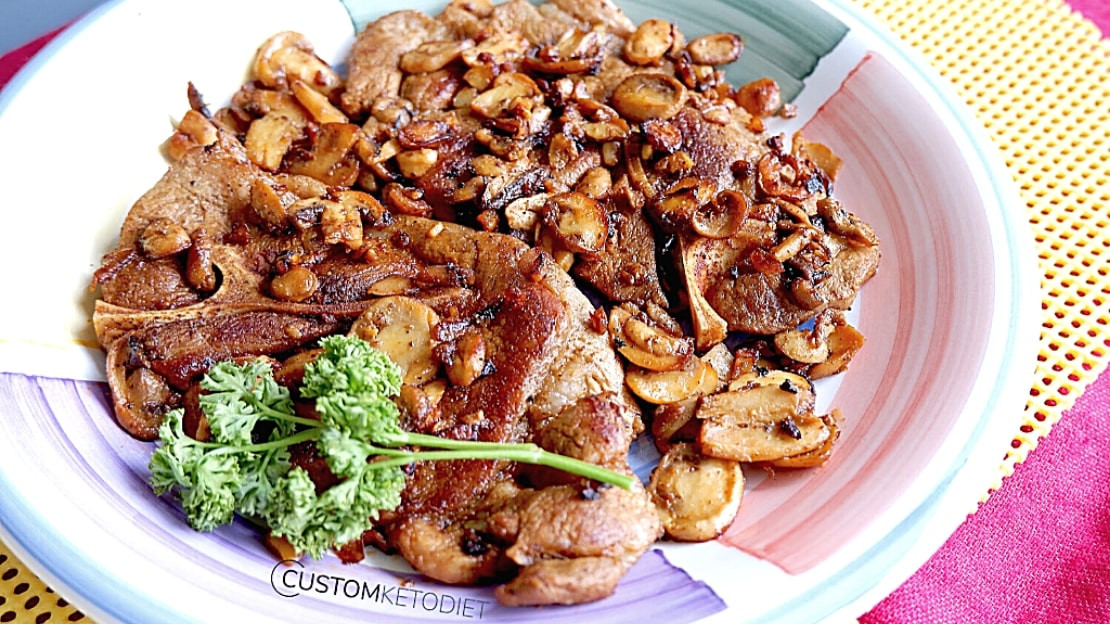 Keto Dinner Recipes Pork
 Easy Keto Dinner Recipe Pork Steak With Garlic Butter
