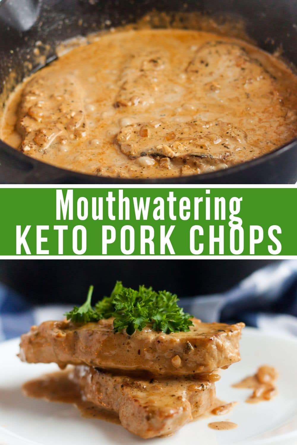 Keto Dinner Recipes Pork Chops
 Easy Creamy Garlic Parmesan Keto Pork Chops