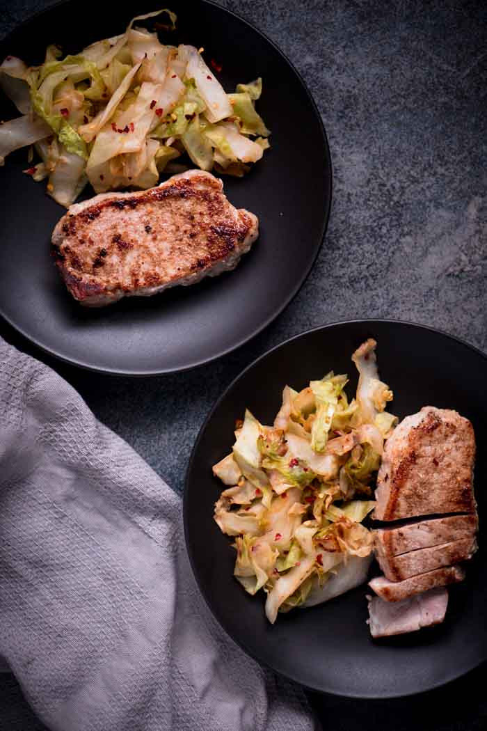 Keto Dinner Recipes Pork Chops
 Pork Chops & Cabbage Dinner Recipe [Low Carb] KETOGASM