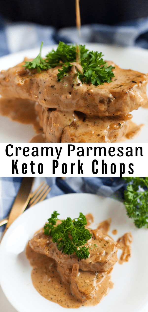 Keto Dinner Recipes Pork Chops
 Creamy Garlic Parmesan Pork Chops Keto Low Carb