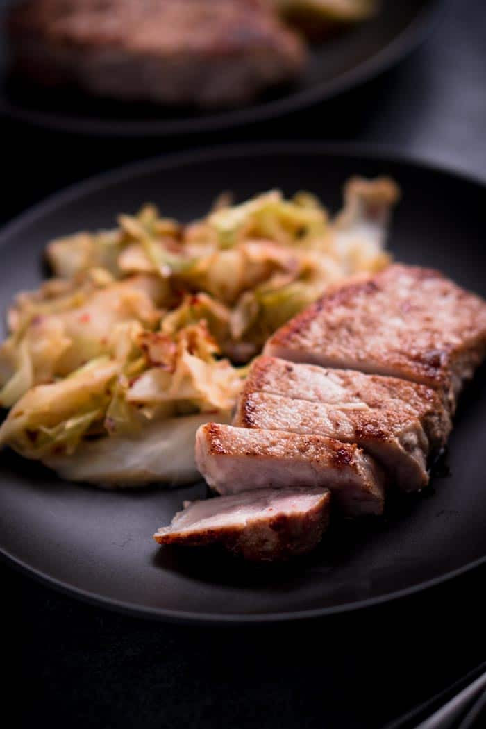 Keto Dinner Recipes Pork
 Pork Chops & Cabbage Dinner Recipe [Low Carb] KETOGASM