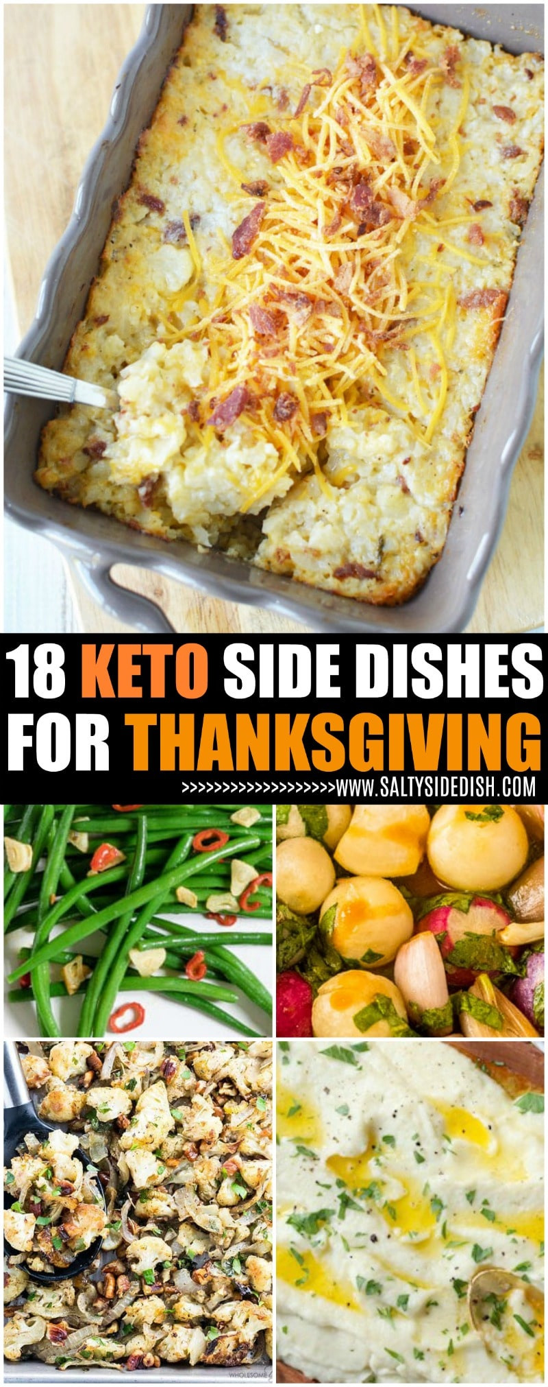 Keto Dinner Side Dishes
 18 Delicious Keto Thanksgiving Sides