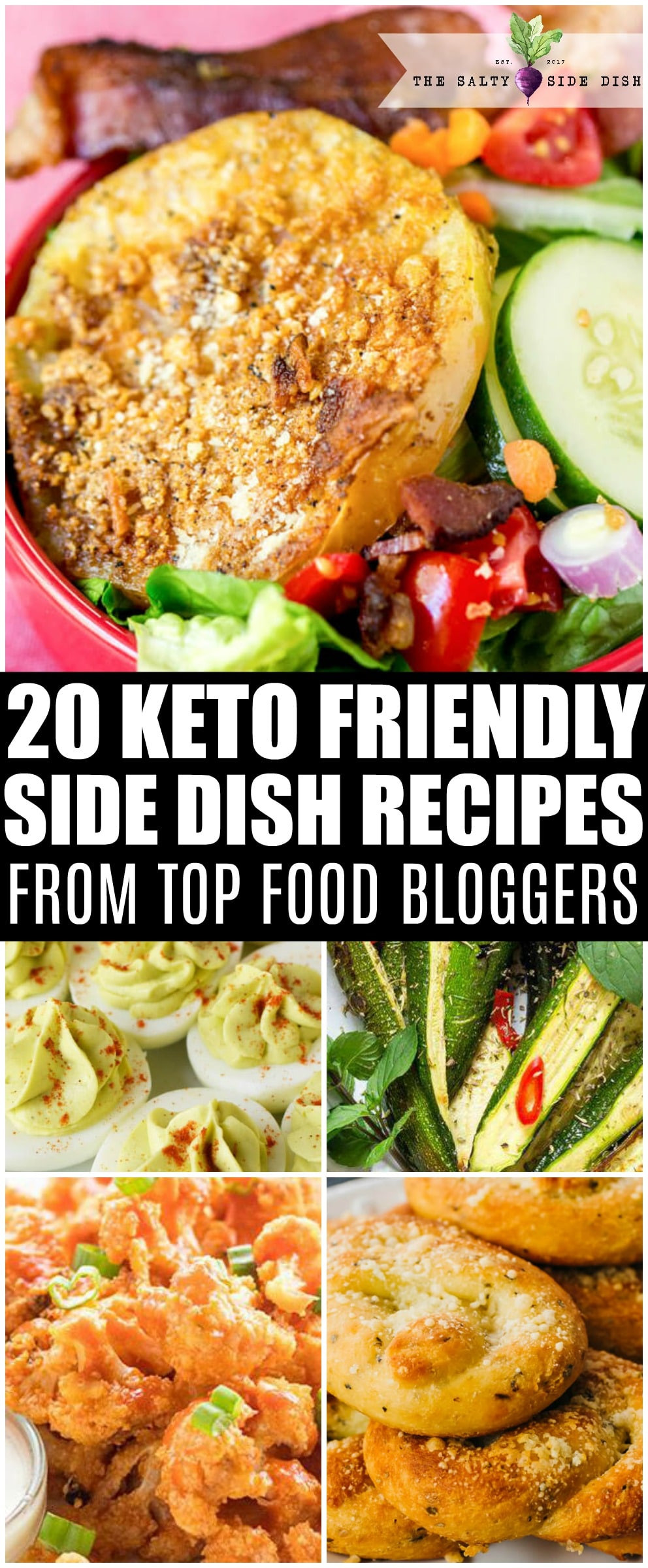 Keto Dinner Sides
 20 Keto Side Dishes for Low Carb Menus