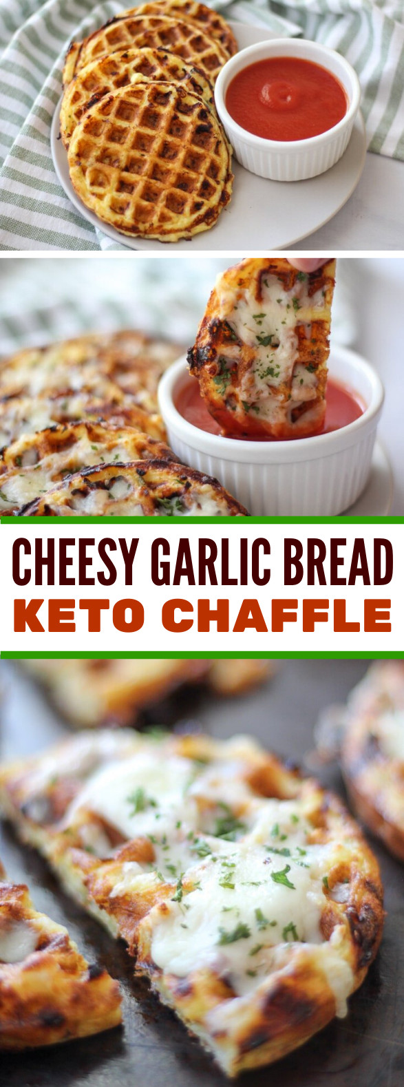 Keto Garlic Bread Chaffle
 EASY KETO CHEESY GARLIC CHAFFLE BREAD healthy appetizers