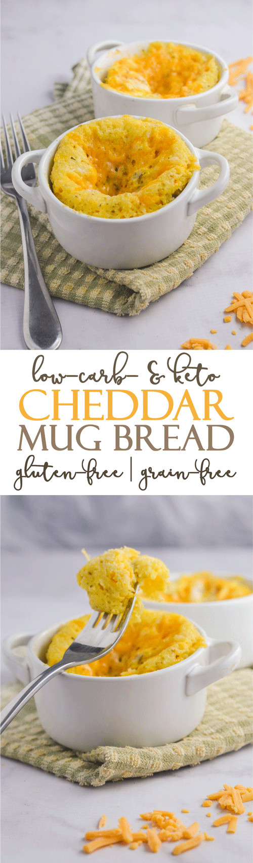 Keto Garlic Bread In A Mug
 Cheddar Garlic Mug Bread Low Carb Gluten Free The