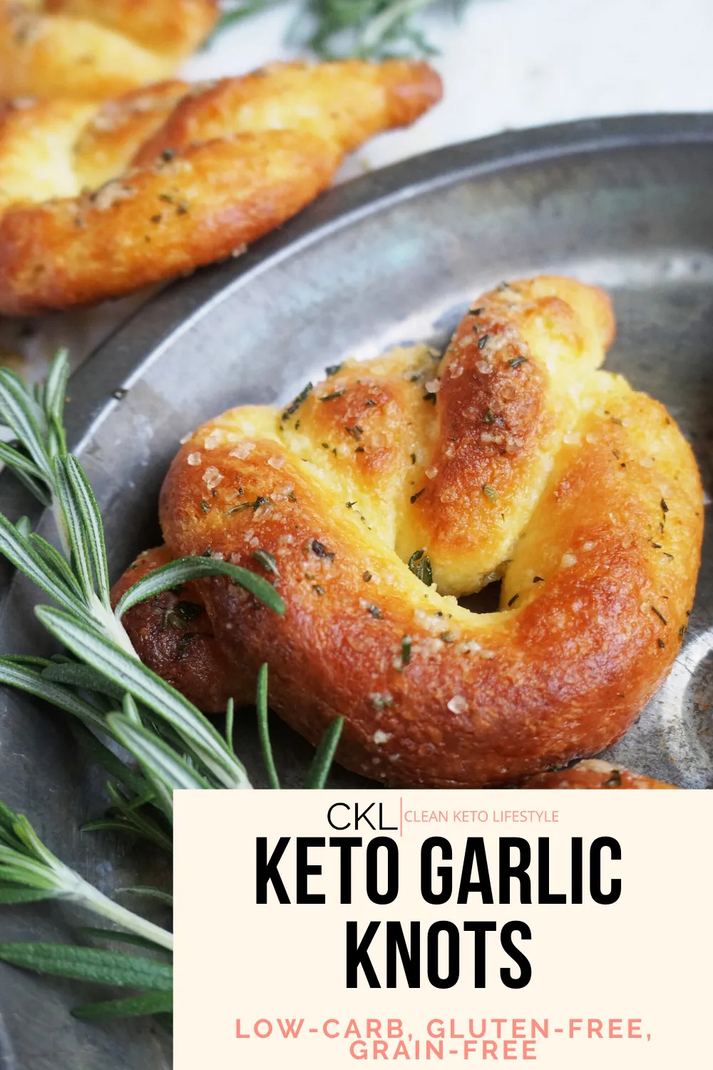 Keto Garlic Bread Knots
 Pin on Clean Keto Lifestyle Blog